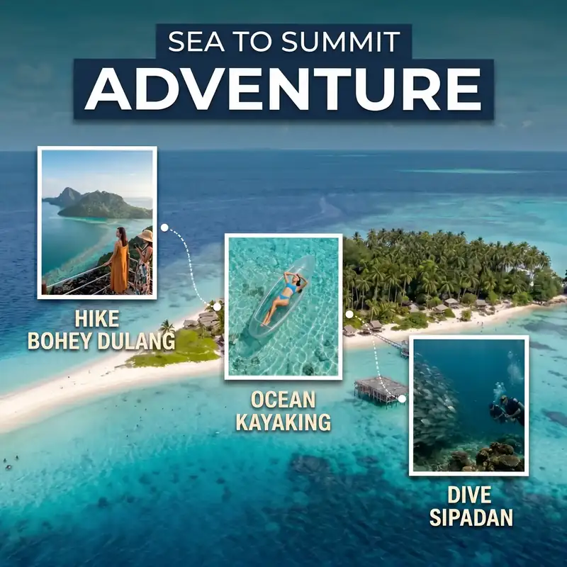 Adventure-filled multi-day packages with overwater stay and island tours Bigfin Water Bungalow